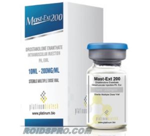 Mast-Ext 200 for sale | Drostanolone Enanthate 200 mg x 10 ml Vial | Platinum Biotech